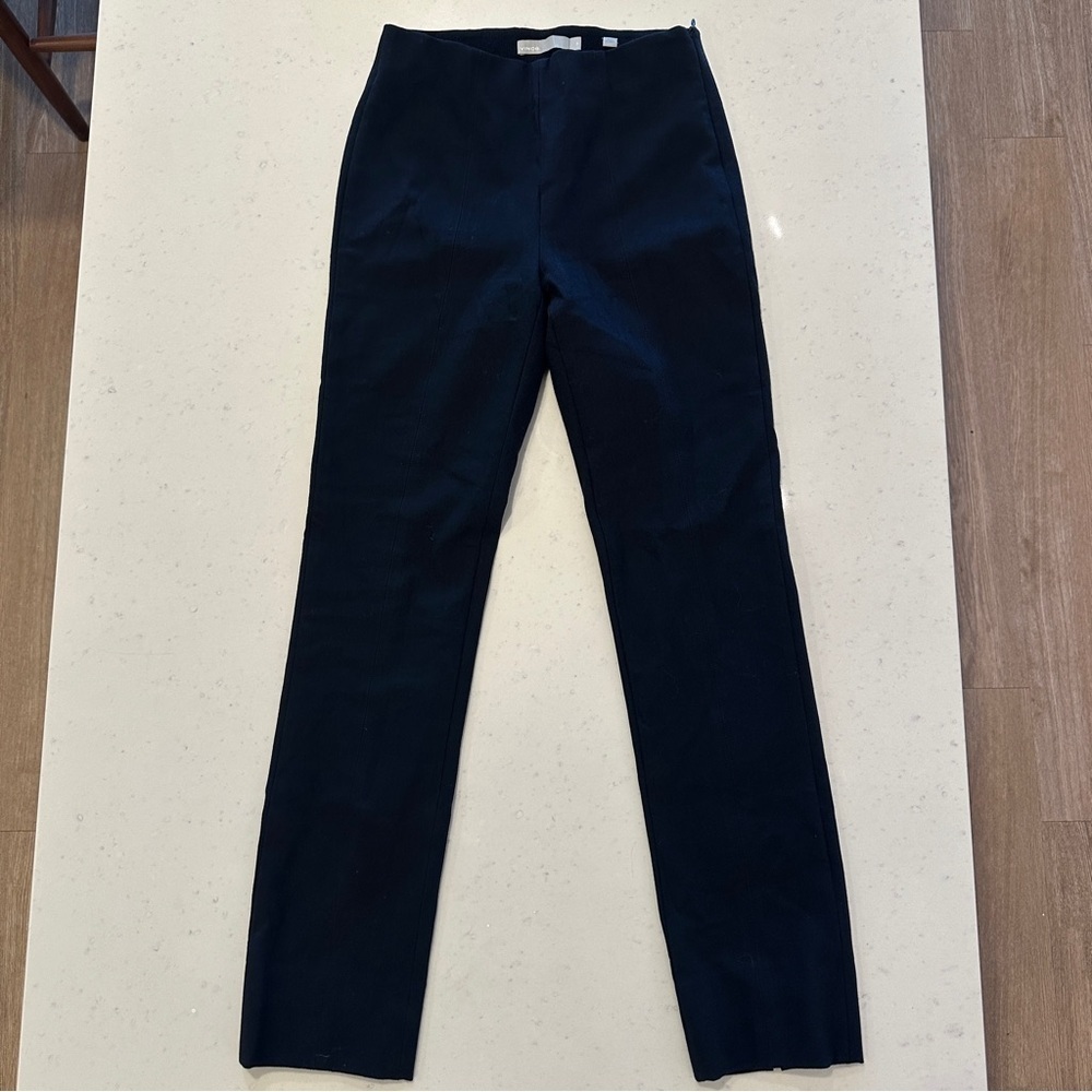 VINCE Bobbi High Rise Stitch Seam Ponte Pant Size XS NWOT - Picture 4 of 11